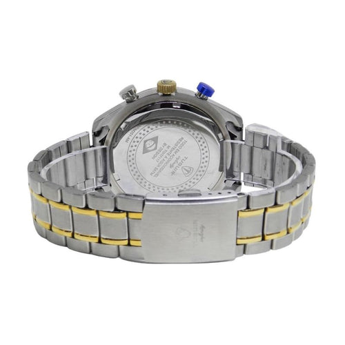 Relógio Masculino Tuguir Infinity Cronógrafo TGI37117 Prata e Dourado