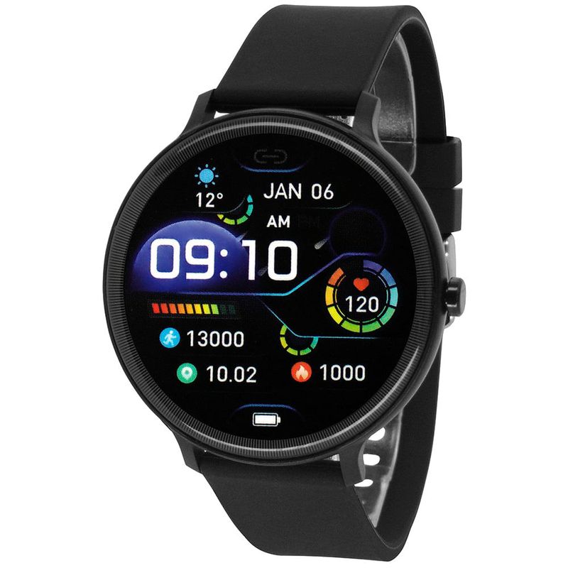Relógio Unissex SmartWatch Tuguir Preto TGS36000