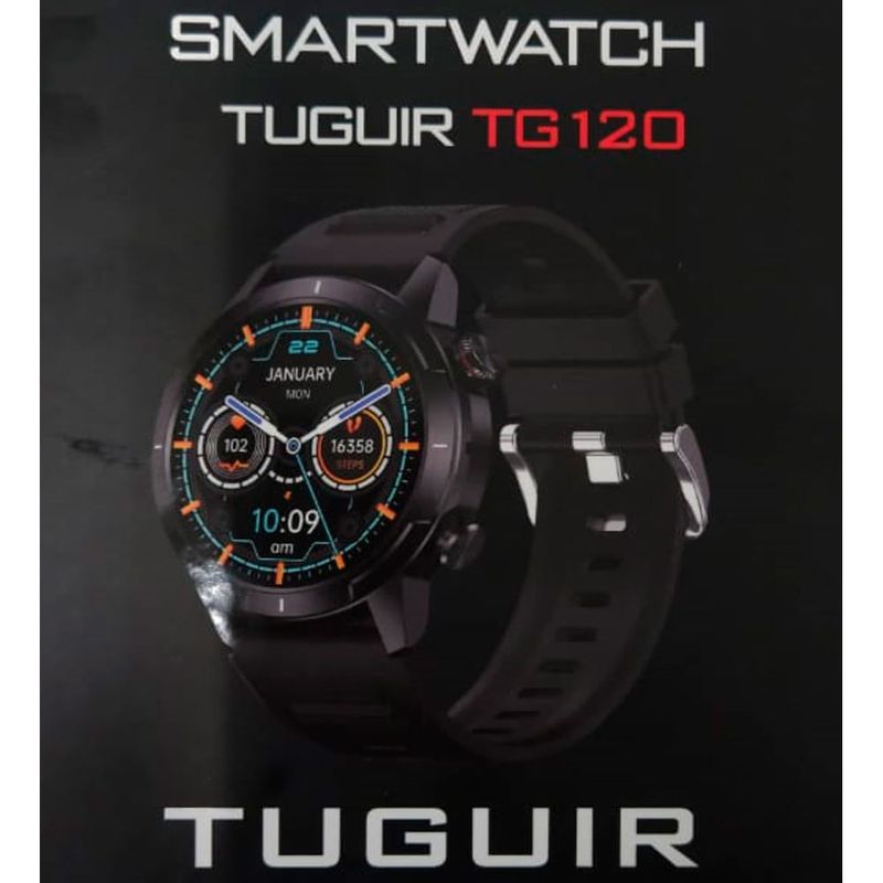 Relógio Unissex Smartwatch Tuguir Preto TGS36003